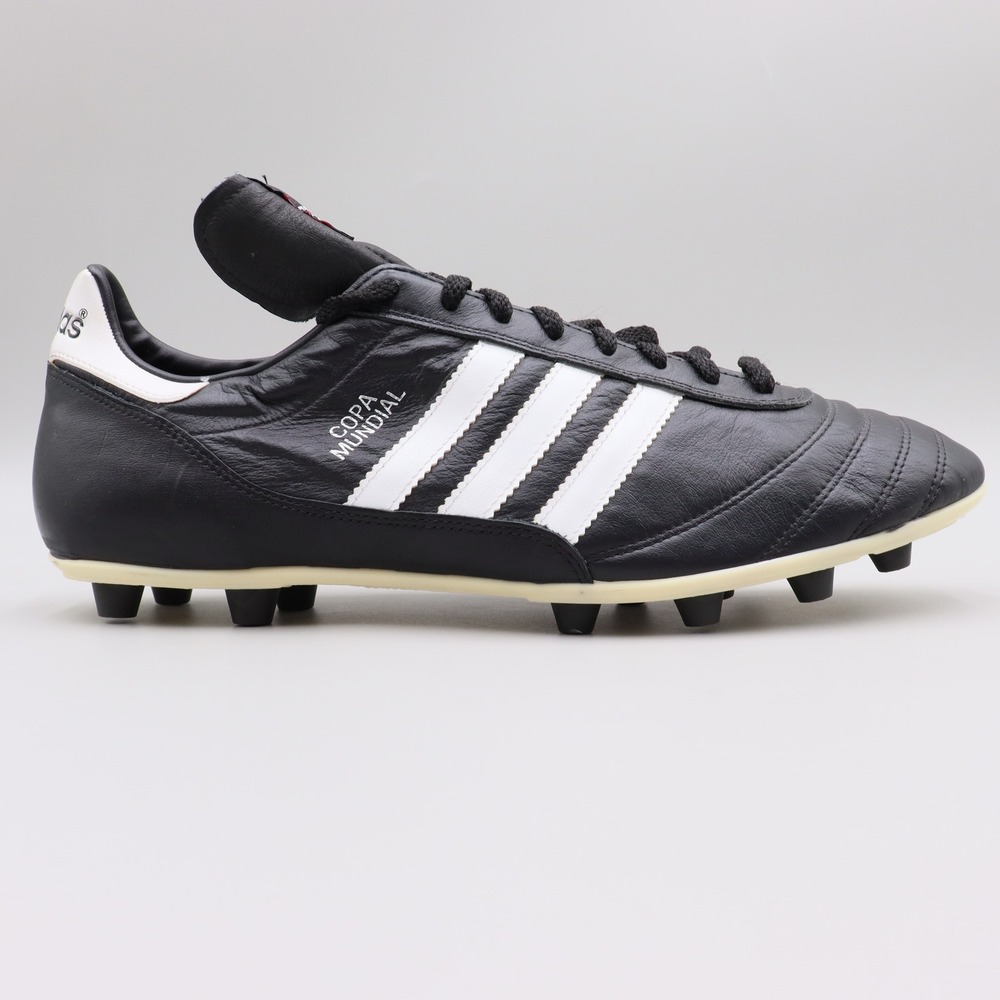 Adidas Copa Mundial Mens Size 13 US Black White Leather‎ Soccer Cleats Football